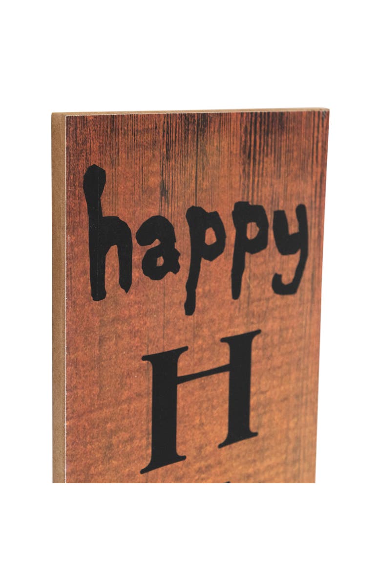 Northlight Happy Halloween Wooden Board Porch Sign Decoration - 36", Alternate, color, 