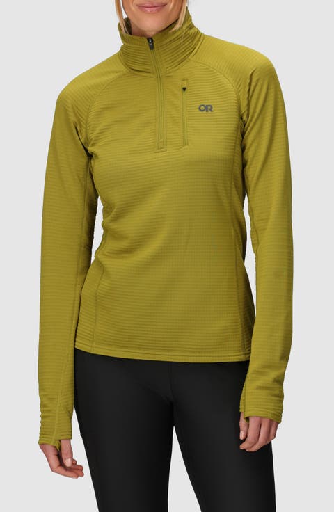 Vigor Grid Fleece Quarter Zip