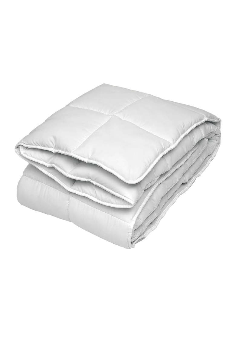 Down Alternative Microfiber King Size Comforter - White, Main, color, WHITE