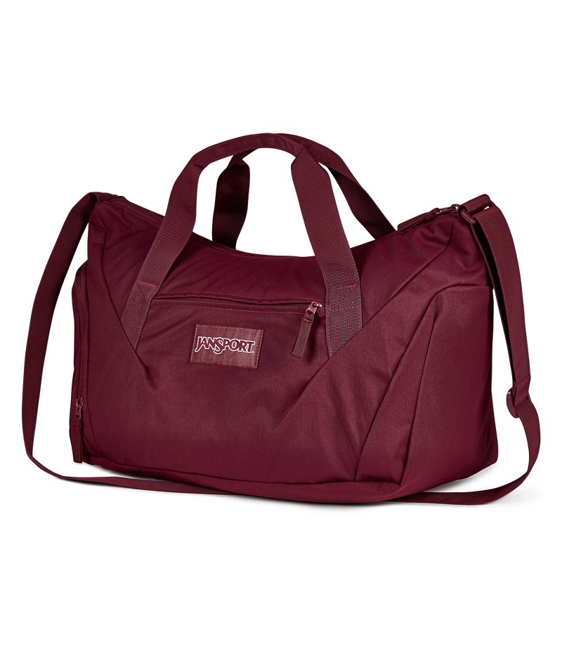 Jansport Recharge Gym Bag Medium, Alternate, color, Cherry Lacquer