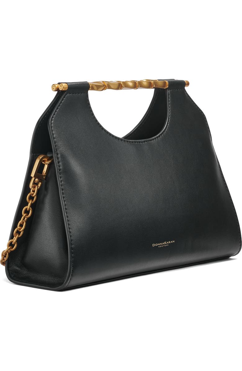 Donna Karan New York Commack Clutch, Alternate, color, Black/Gold