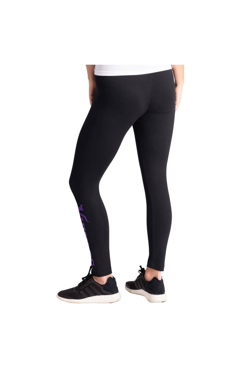 G-III 4HER BY CARL BANKS Women's G-III 4Her by Carl Banks Black Minnesota Vikings Pregame Leggings, Alternate, color,