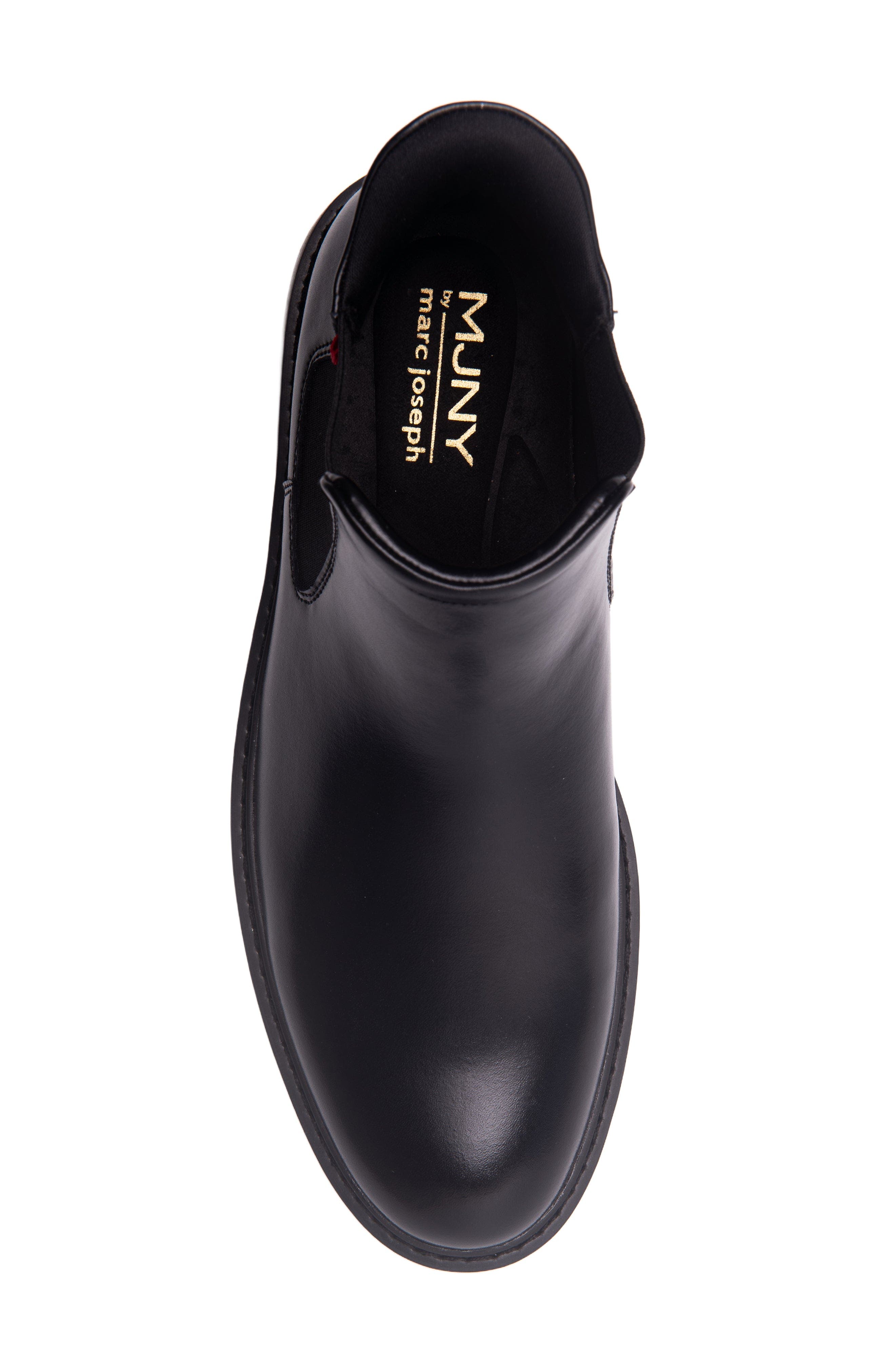 Marc Joseph New York Hudson Yards 2.0 Hands Free Technology Leather Chelsea Boot, Alternate, color, Black Napa Leather