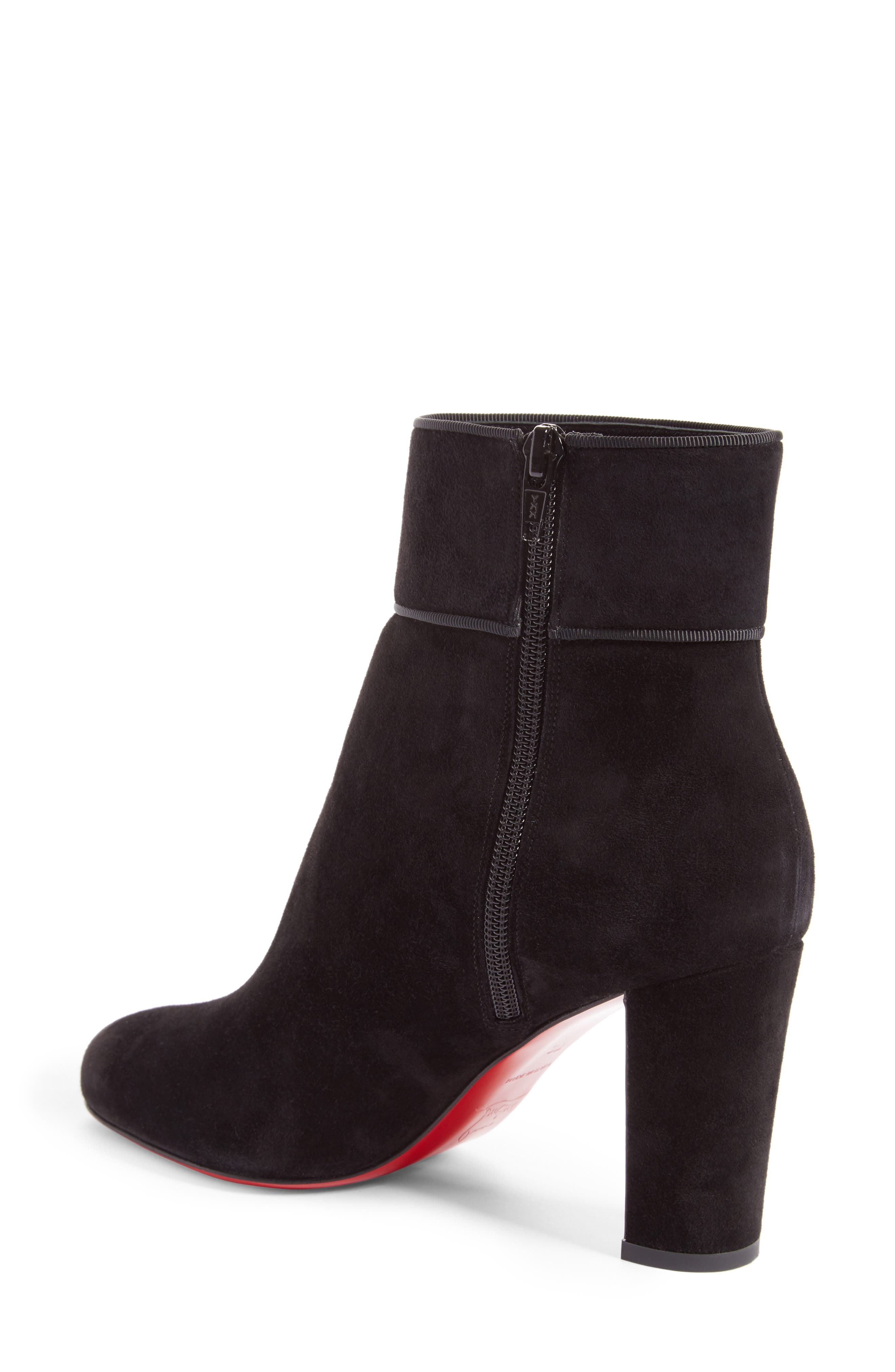 Moulamax Bootie, Alternate, color, BLACK SUEDE