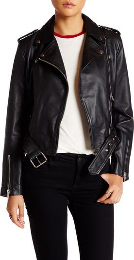 Allison Leather Moto Jacket