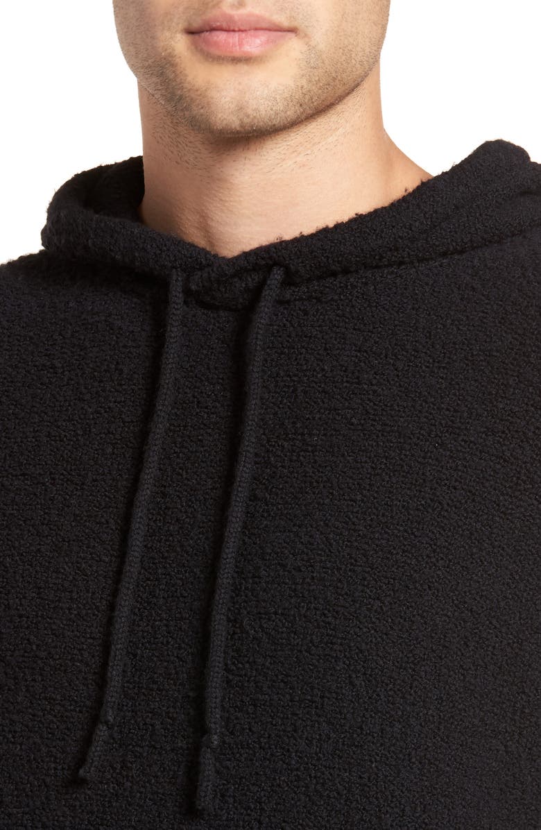 Vince Wool Fleece Pullover Hoodie, Alternate, color, 