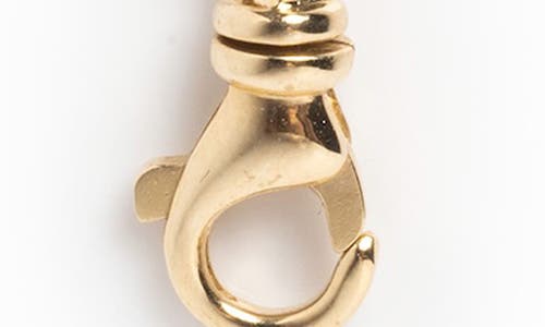 Local Eclectic Solid Gold Lobster Charm Clip In Gold