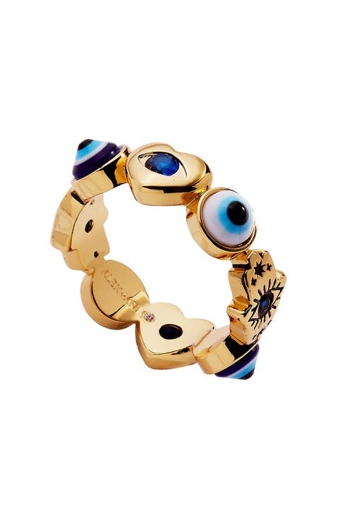 Evil Eye Band Ring