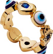 Alex and Ani Evil Eye Band Ring