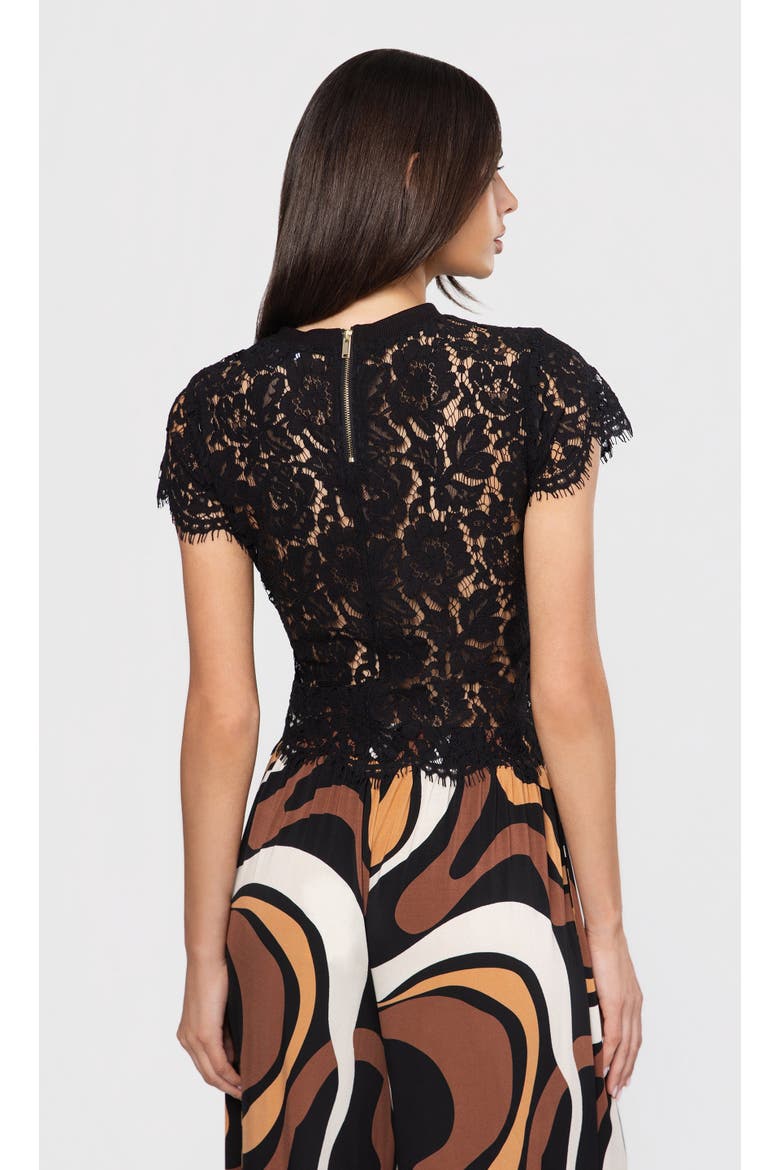 Kai Lace Top, Alternate, color, Black