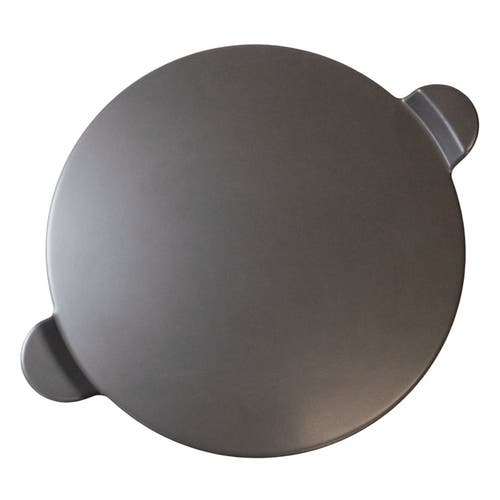 Old Stone Glazed Cordierite Pizza Stone With Handles, 13-inch In Gray