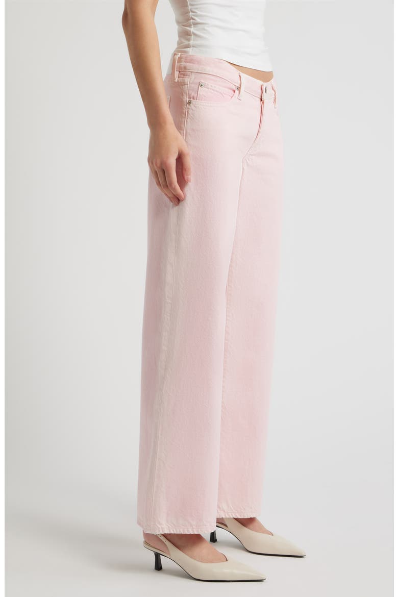 The Pixie Gray Low Rise Wide Leg Jeans, Alternate, color, COTTON CANDY