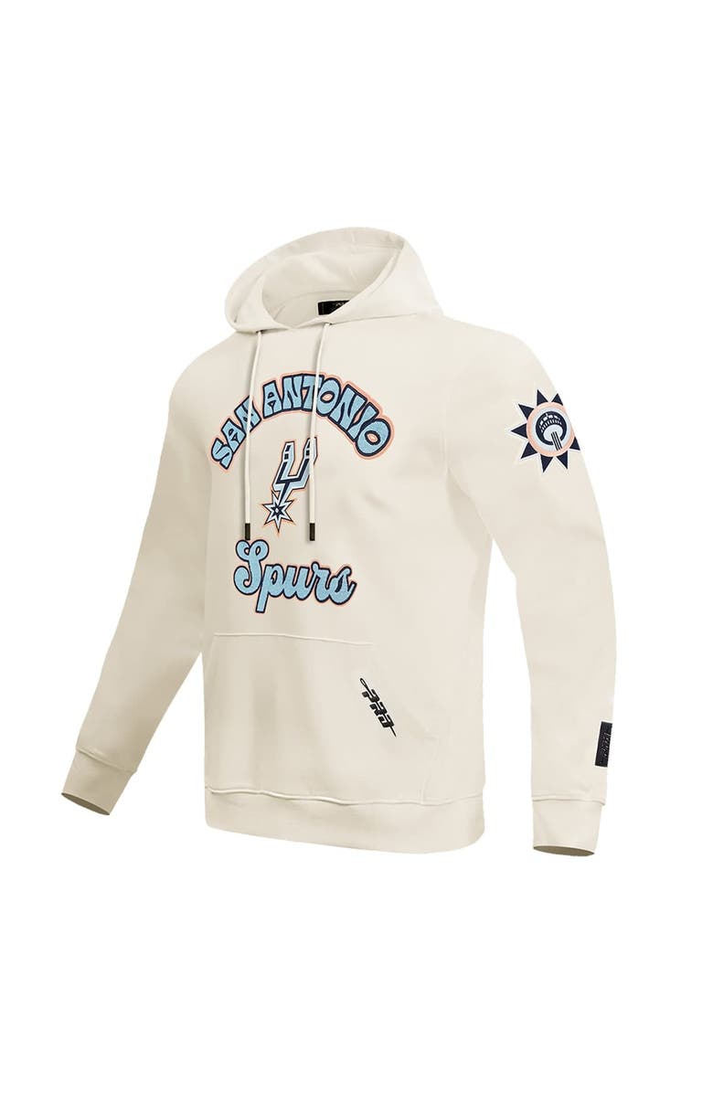 PRO STANDARD Men's Pro Standard Cream San Antonio Spurs 2024/25 City Edition Pullover Hoodie, Alternate, color, 