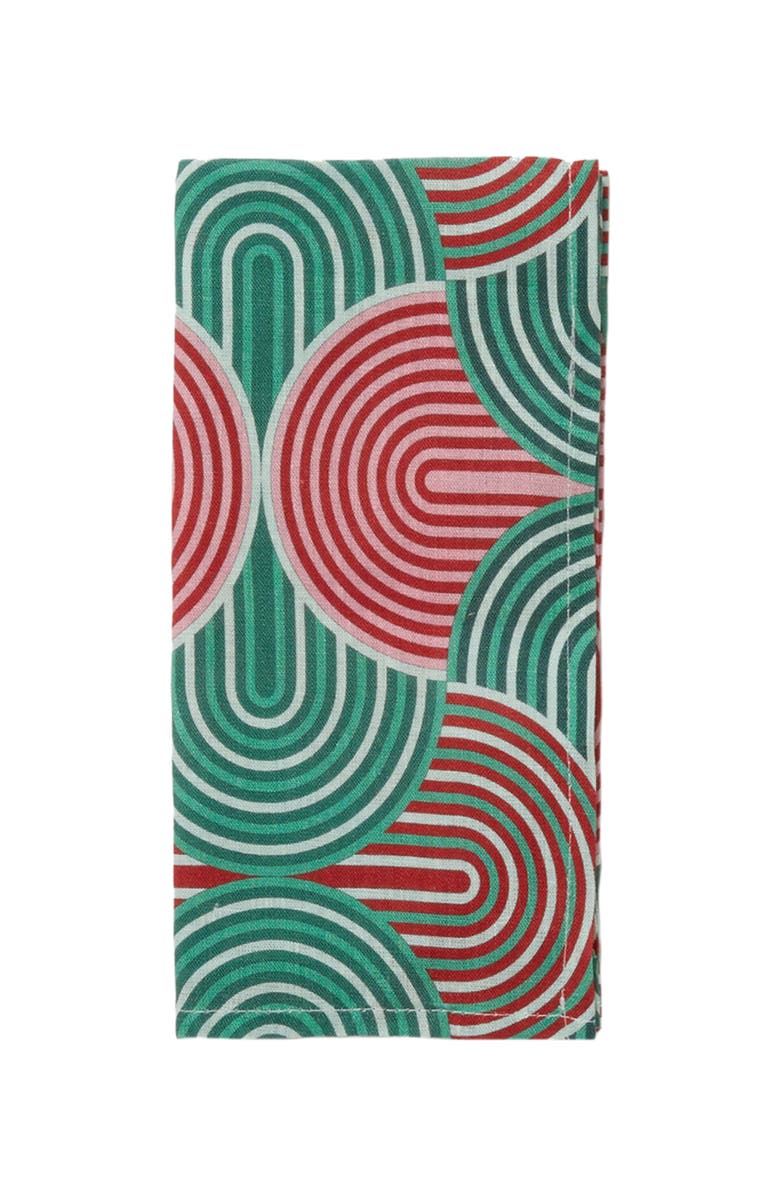 La DoubleJ Large Napkins Set Of 2 (45X45) Slinky Verde Green, Alternate, color, 