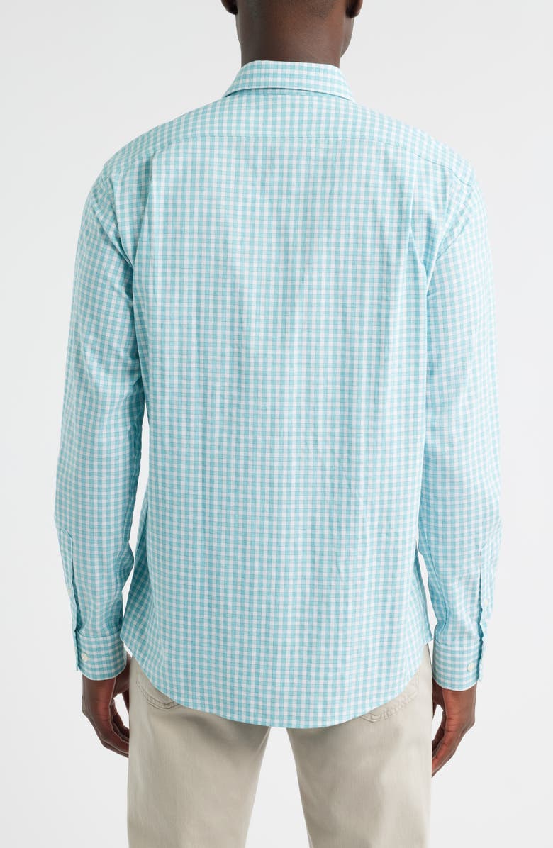 johnnie-O Westwood Plaid Button-Up Shirt, Alternate, color, Haze