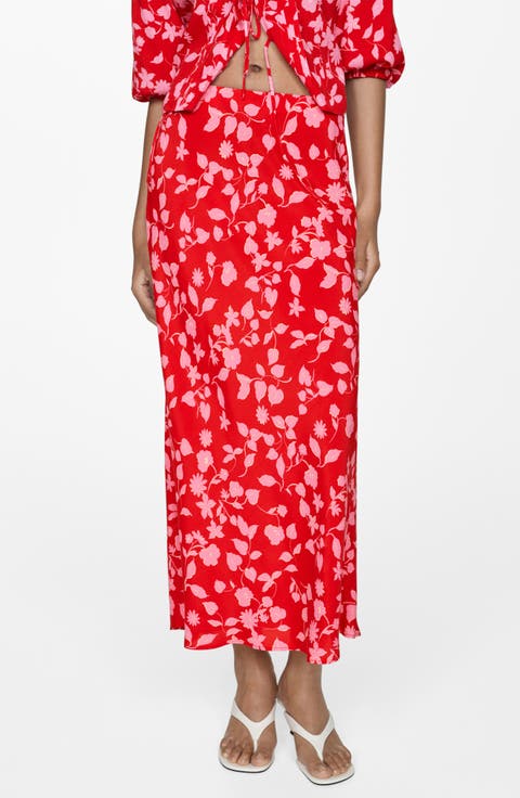 Floral Maxi Skirt