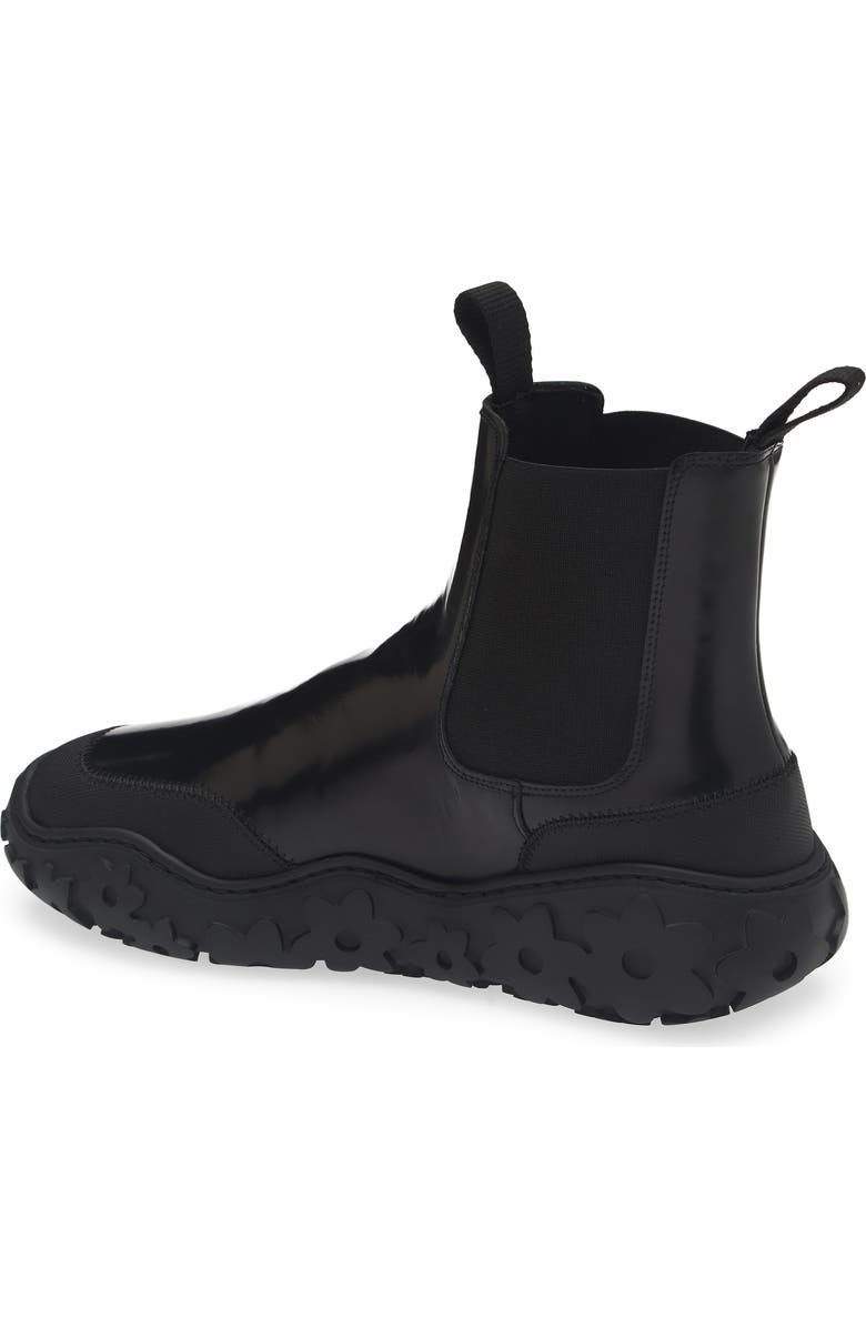 Cecilie Bahnsen Blance Floral Boot, Alternate, color, Black