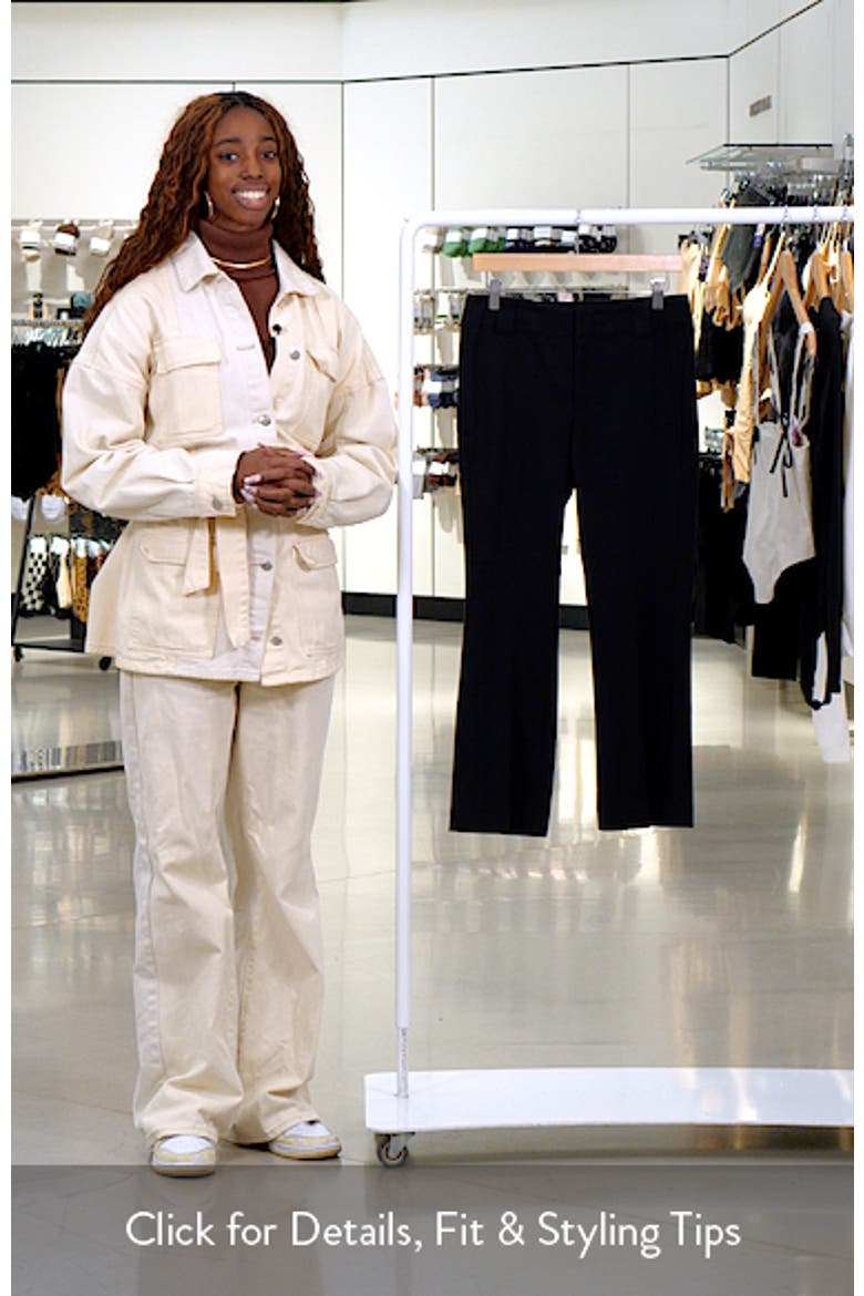 Plaza Ankle Demi Bootcut Pants video