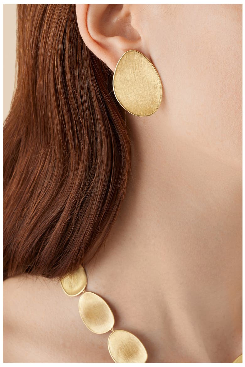 Lunaria Statement Stud Earrings, Alternate, color, 18K YELLOW GOLD