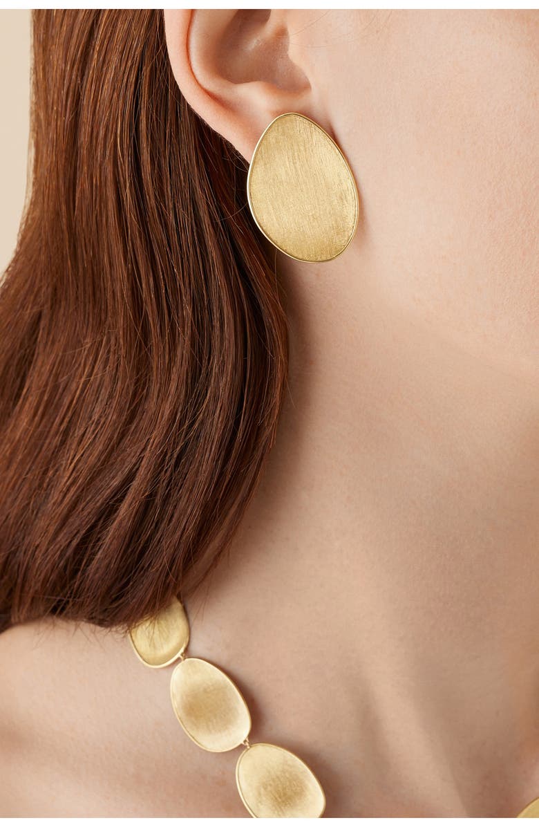 Marco Bicego Lunaria Statement Stud Earrings, Alternate, color, 18K Yellow Gold