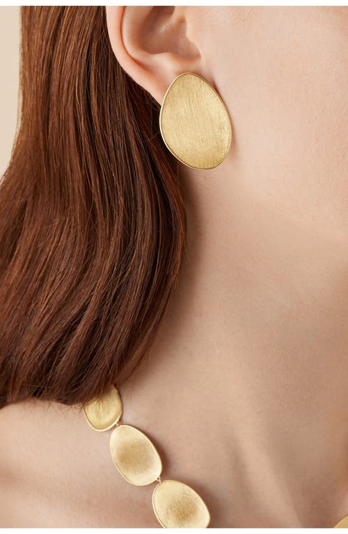 Marco Bicego Lunaria Statement Stud Earrings In 18k Yellow Gold