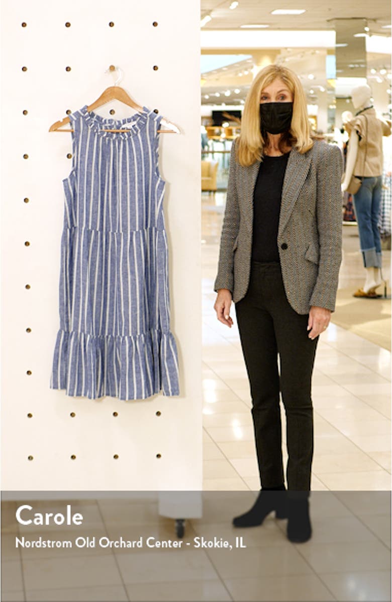 Saison Sleeveless Linen Blend Dress, sales video thumbnail