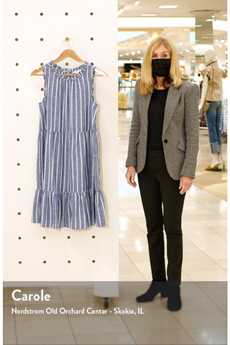 Saison Sleeveless Linen Blend Dress video