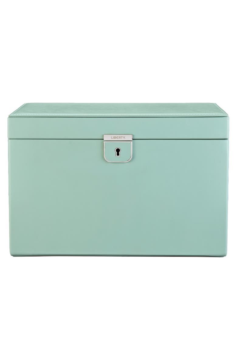 WOLF X LIBERTY Large Jewelry Box, Main, color, Sage