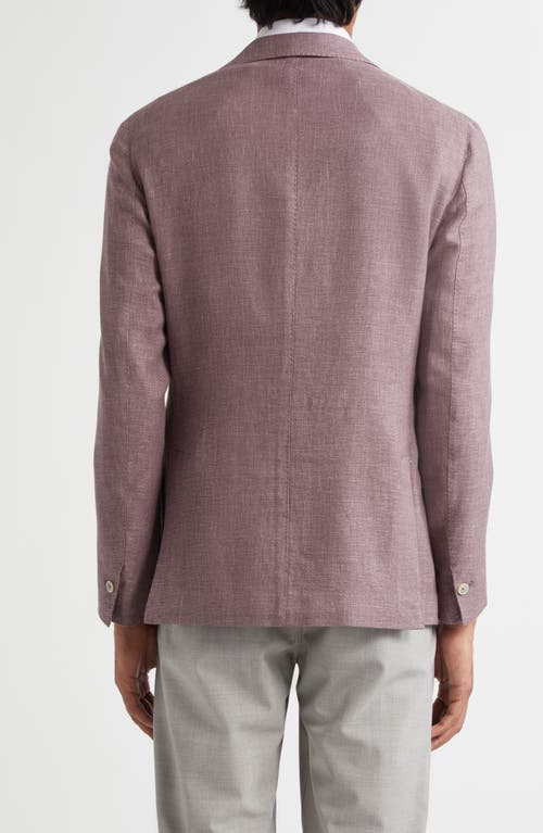 ELEVENTY ELEVENTY UNSTRUCTURED LINEN & WOOL BLEND SPORT COAT 