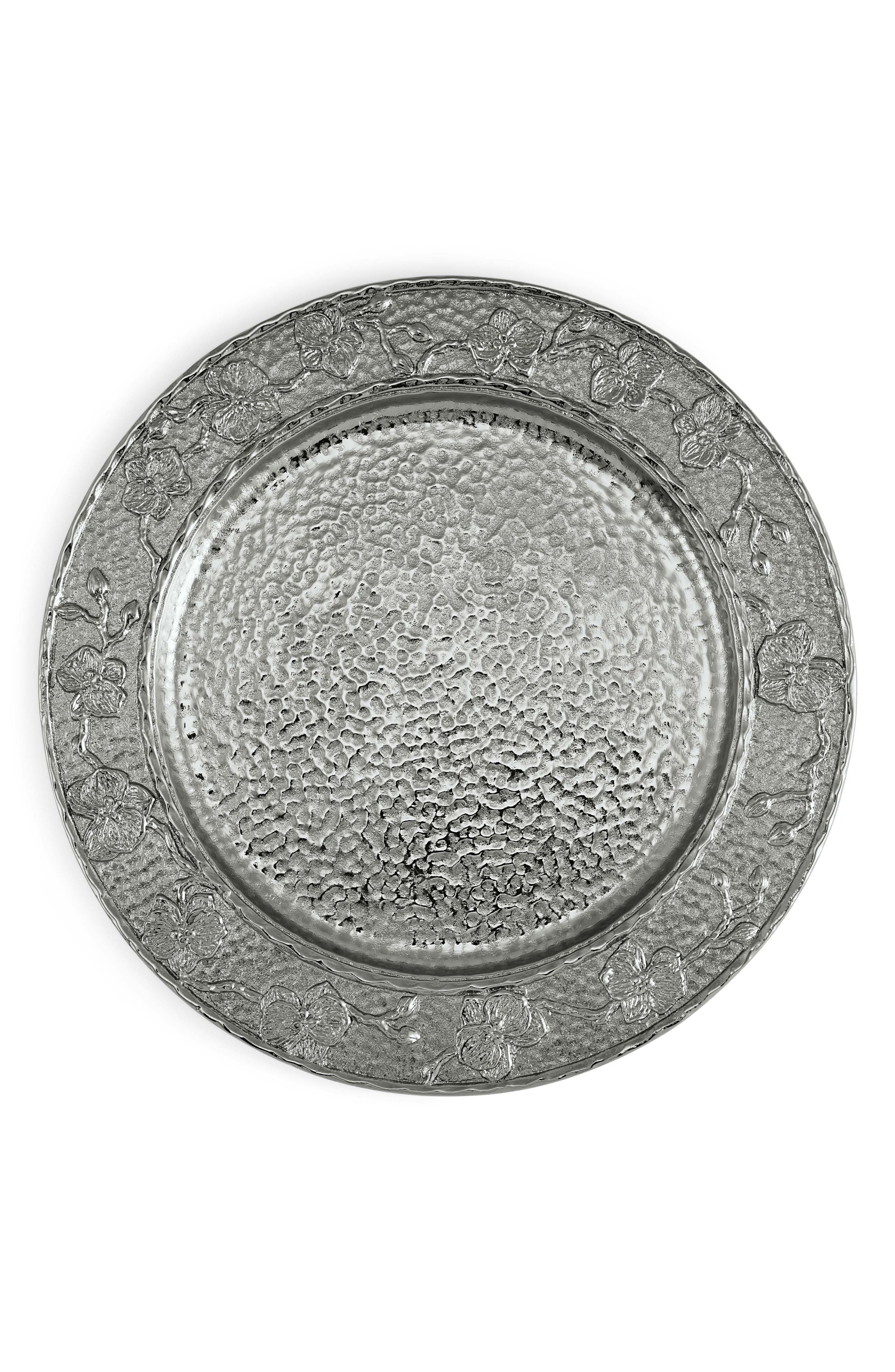 Michael Aram Black Orchid Charger Plate