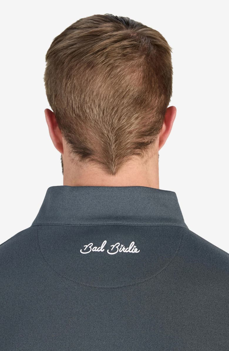 Bad Birdie Velocity Quarter-Zip Pullover, Alternate, color, Charcoal Gray