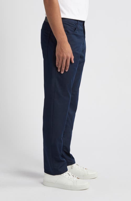 Ag Kullen Flat Front Stretch Sateen Chinos In Blue
