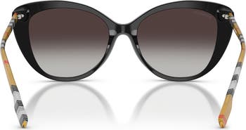 54mm Gradient Cat Eye Sunglasses