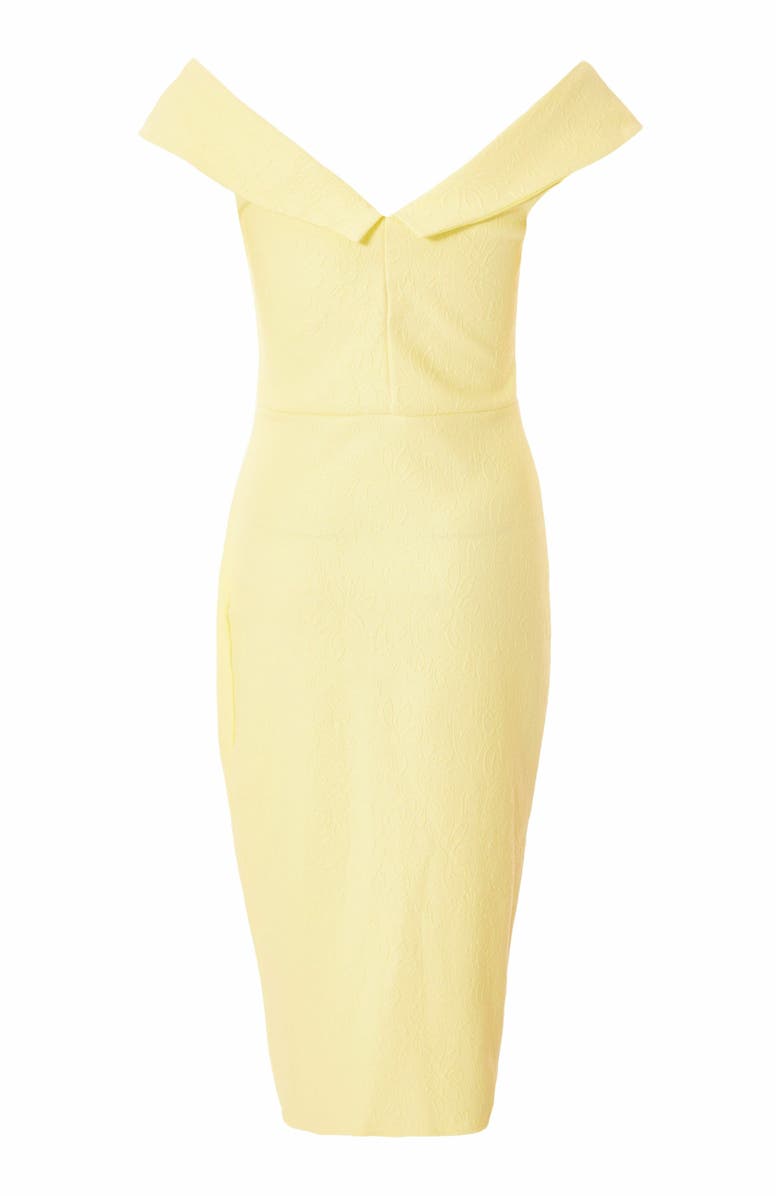 QUIZ Jaquard Midi Dress, Alternate, color,