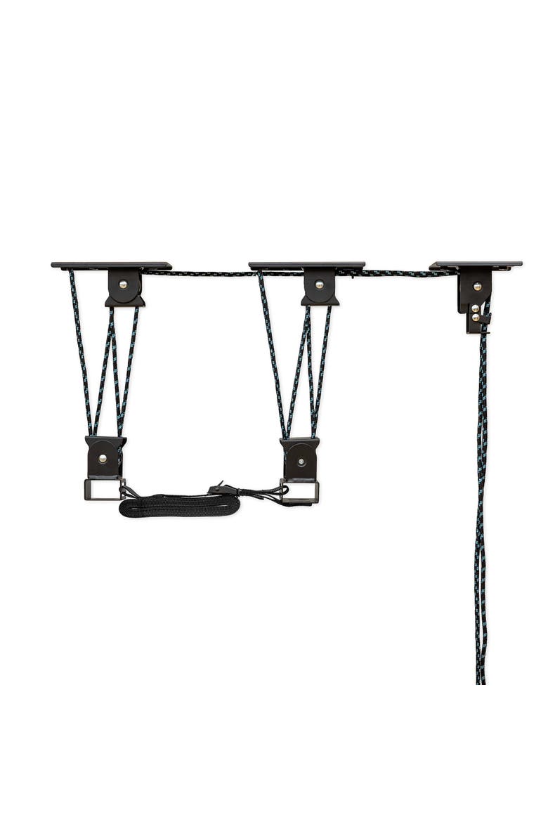 MaxAssist Cargo Box Hoist | Holds up to 150 lbs | Up to 18' Lift, Alternate, color, Black