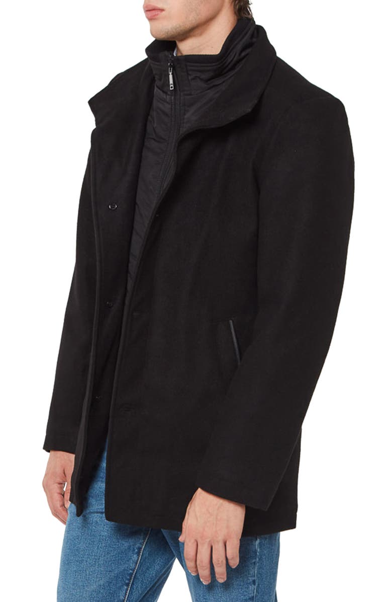 Vince Camuto Short Wool Blend Car Coat, Alternate, color,