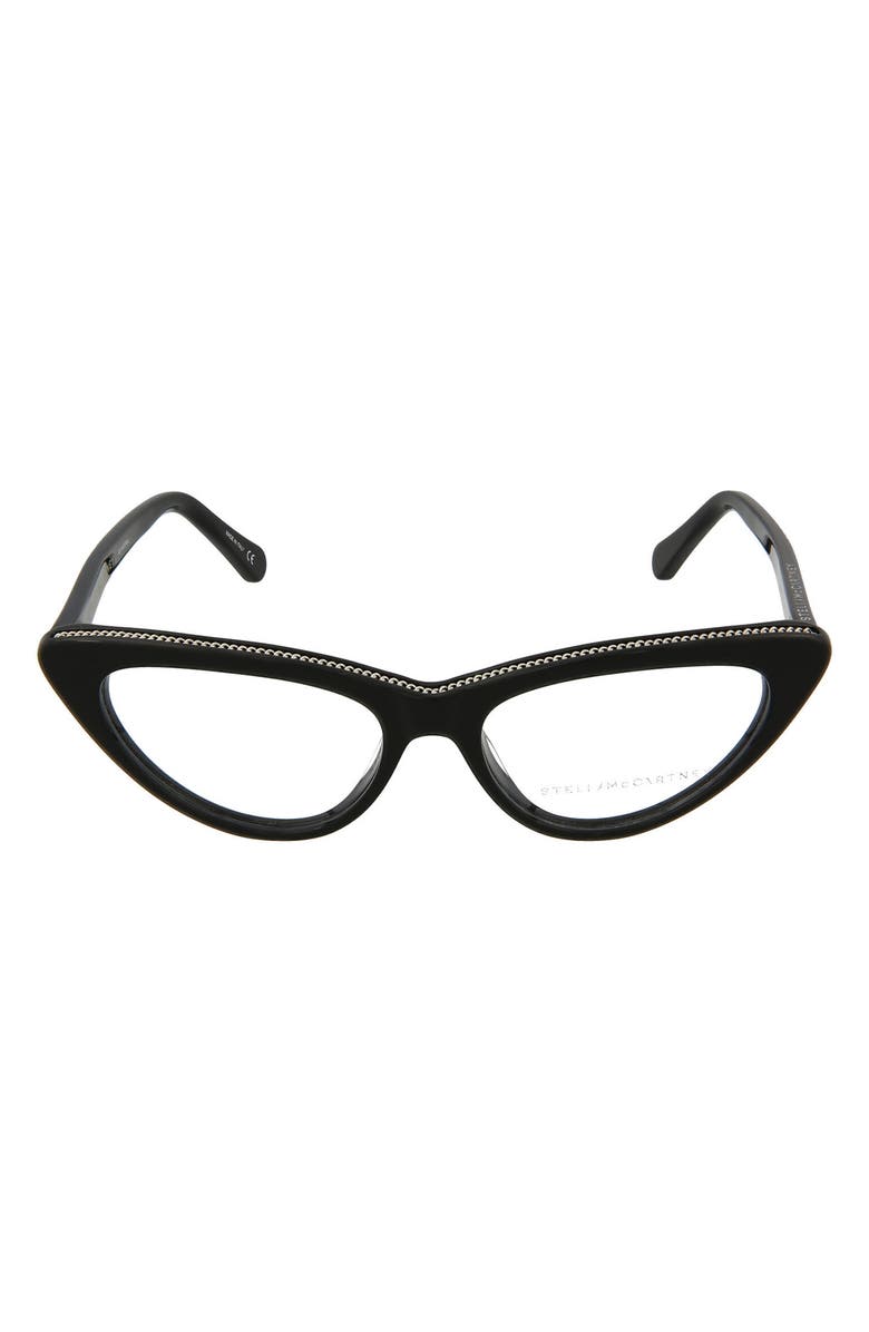 Stella McCartney 50mm Cat Eye Optical Frames, Main, color,