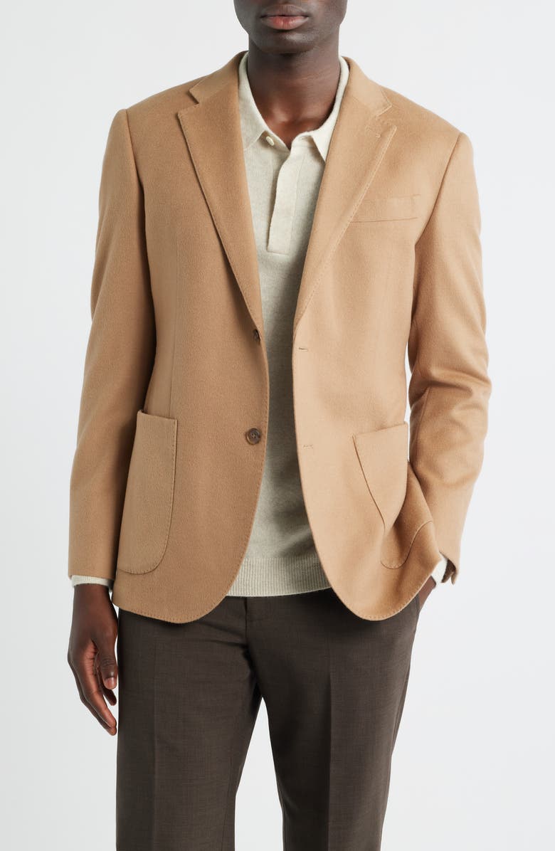 Nordstrom Tan Cashmere Sport Coat, Main, color, Tan Dale