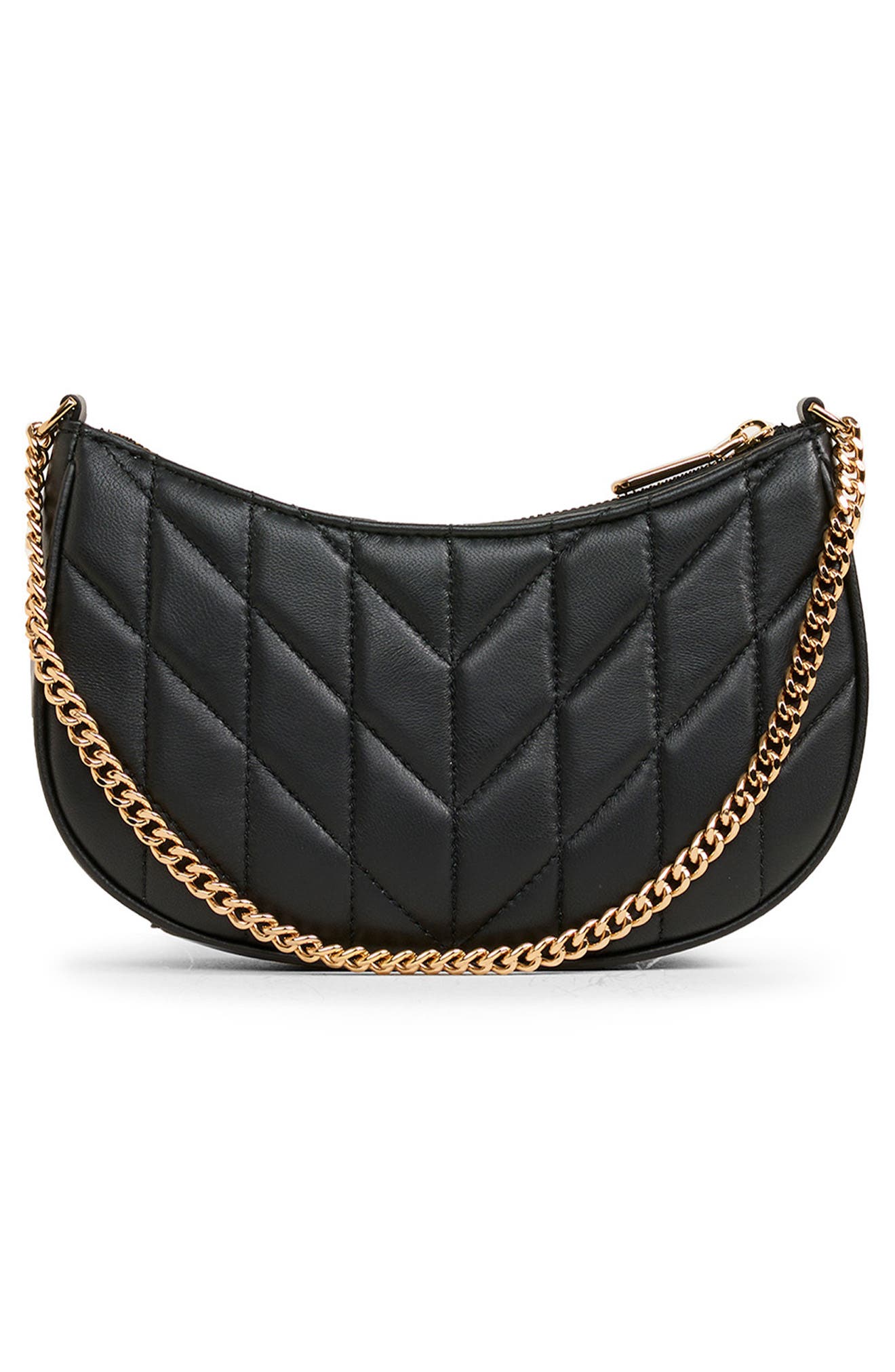 Lafayette Demi Bag, Alternate, color, BLACK/ GOLD