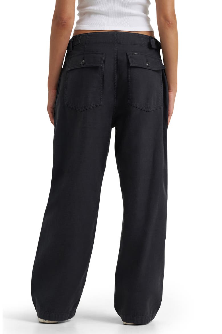 Loose Utility Pants, Alternate, color, WASHED BLACK