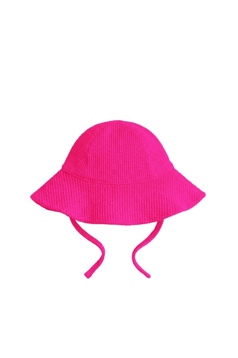 Infant Crinkle Sunhat, Alternate, color, Pink