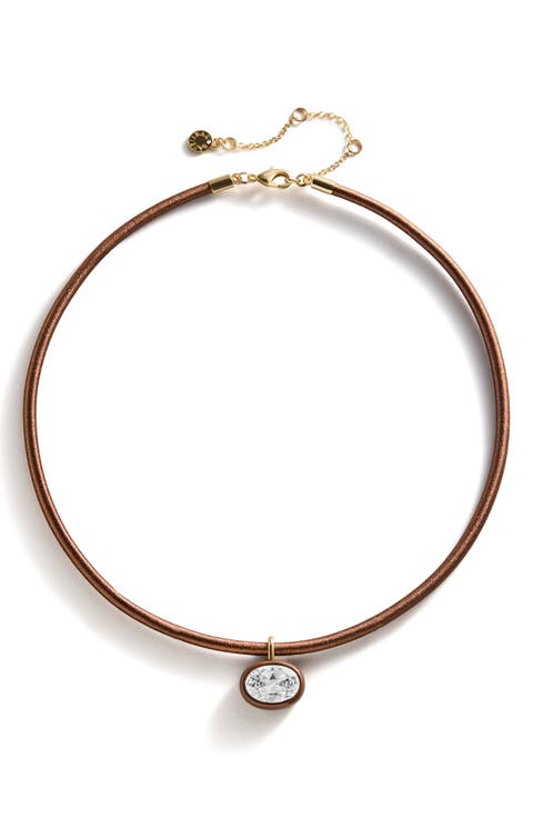 Lindsey Crystal Collar Necklace