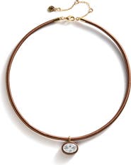 BaubleBar Lindsey Crystal Collar Necklace