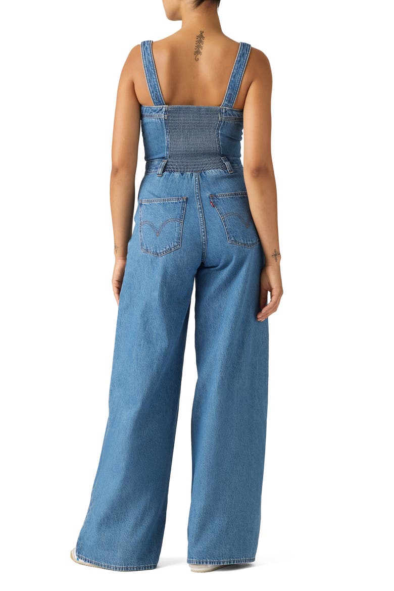 Audra Seamed Wide Leg Jumpsuit, Alternate, color, IS IT WORTH IT