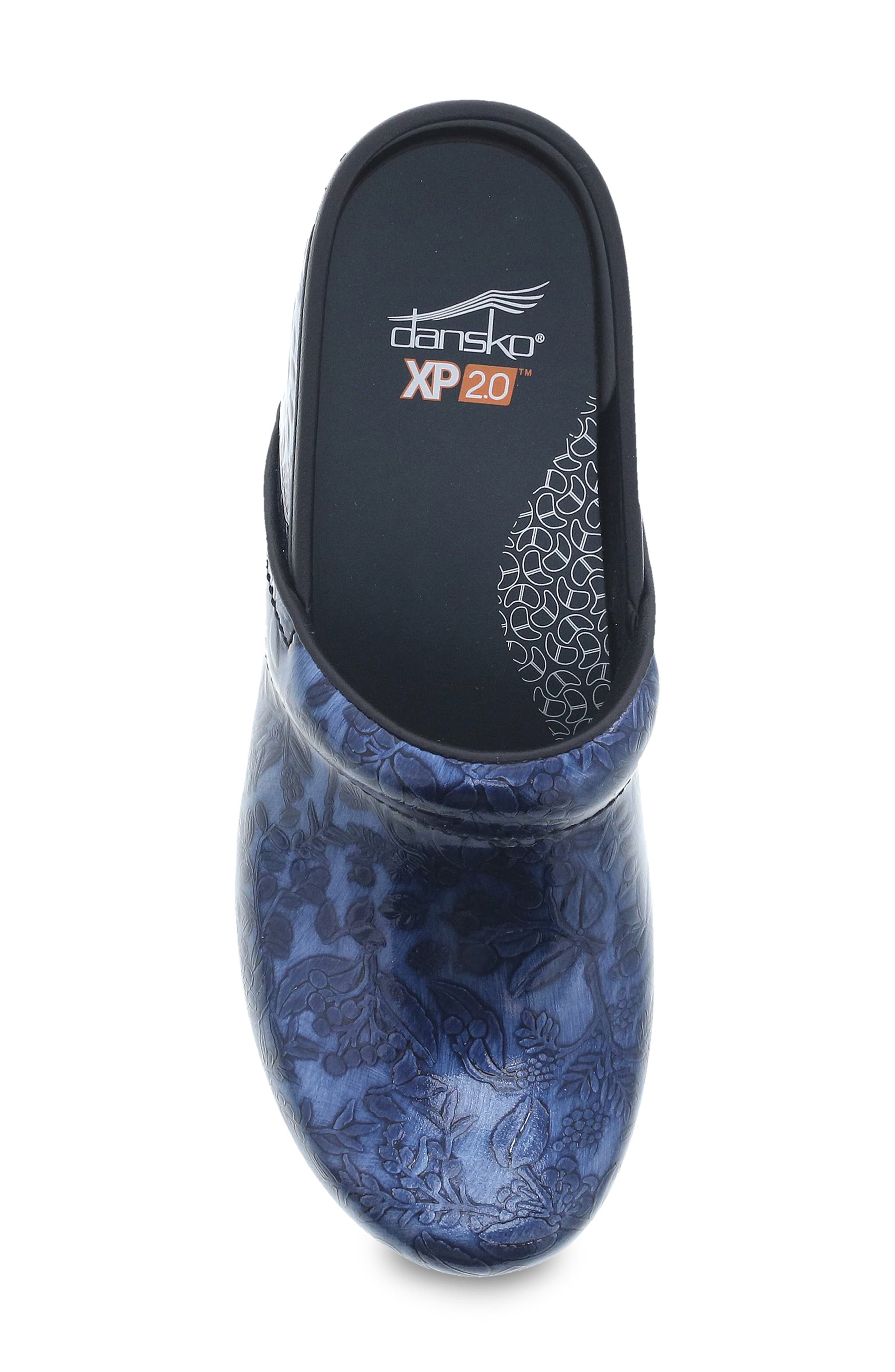 XP 2.0 Clog, Alternate, color, NAVY EMBOSSED PATENT