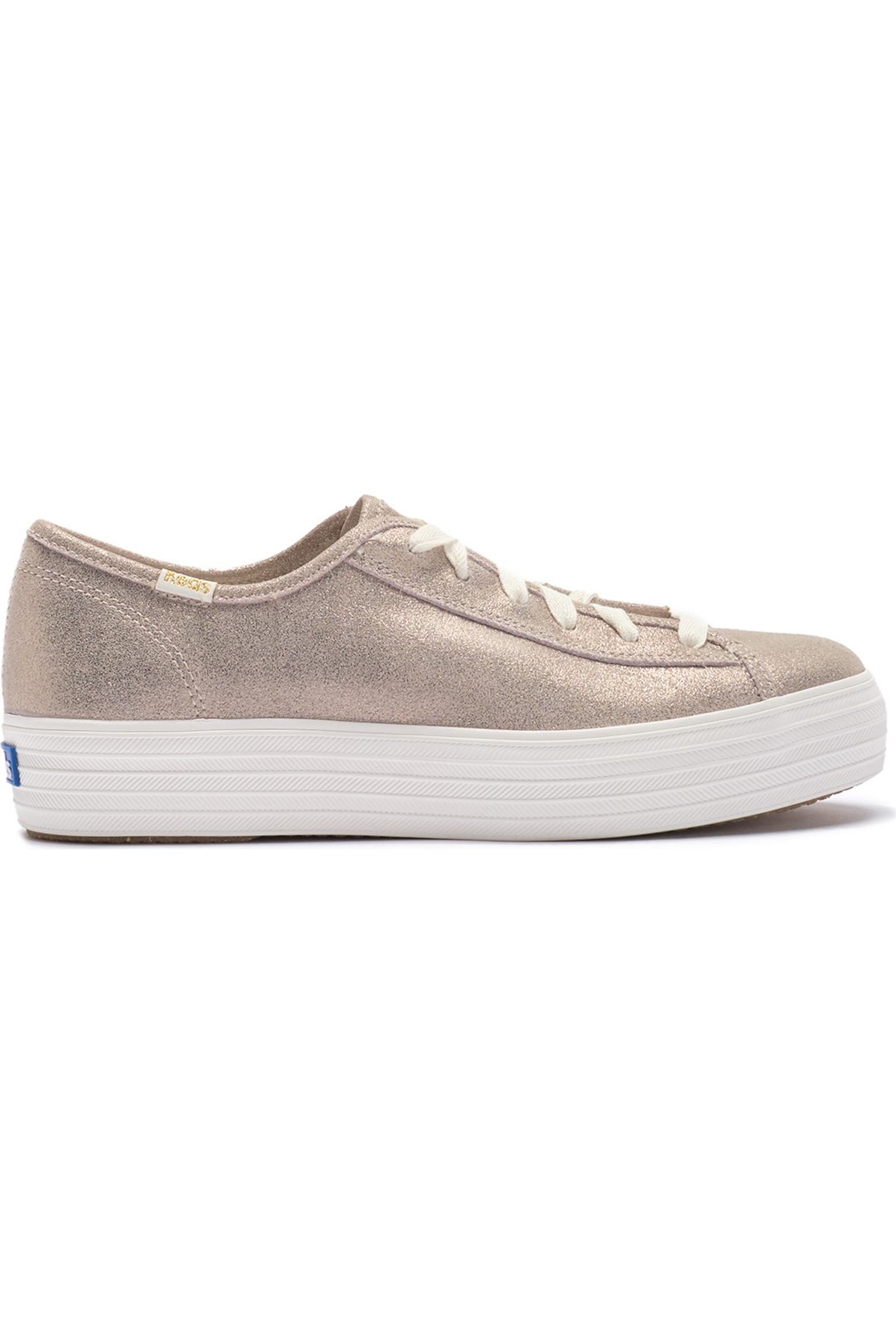 Kick Platform Color Keds® Triple Kick Glitter Suede Platform Sneaker (Women) | Nordstromrack