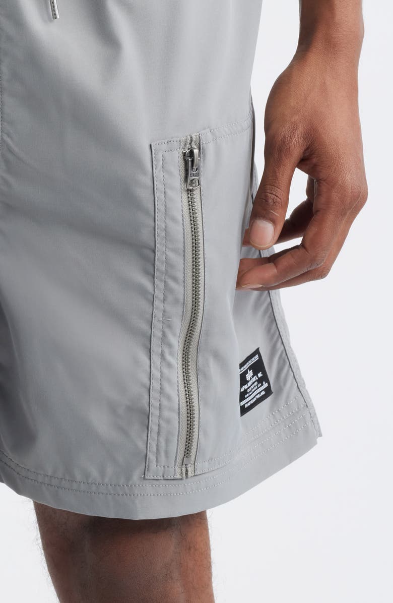 Alpha Industries 27P Mod Drawstring Cargo Shorts, Alternate, color, 