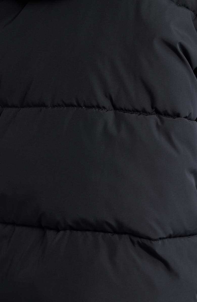 UGG<sup>®</sup> Kennedy Water Resistant Hooded Puffer Jacket, Alternate, color, Black