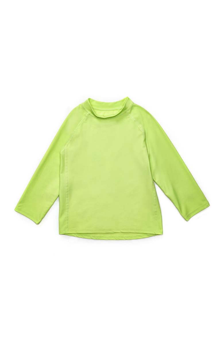 Long Sleeve UPF +50 Rash Guard - Green, Main, color, GREEN