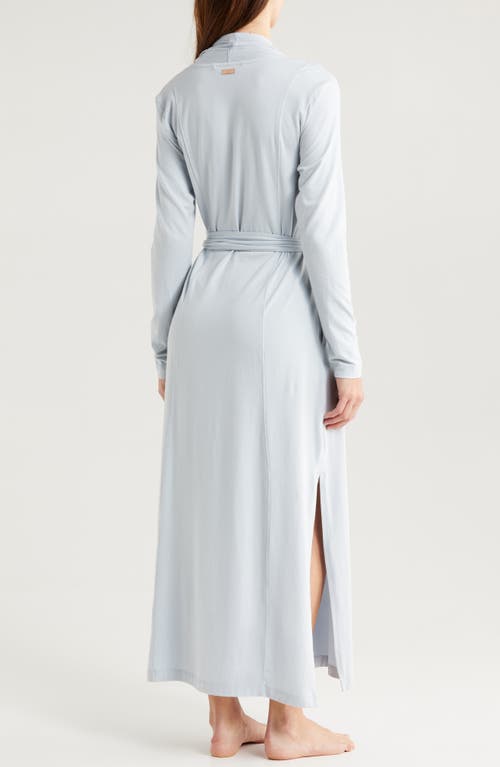 Shop Lunya Slumberknit™ Maxi Robe In Tranquil Blue
